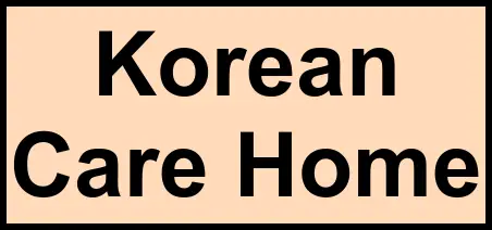 Logo of Korean Care Home, Assisted Living, Honolulu, HI