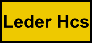 Logo of Leder Hcs, , West Palm Beach, FL