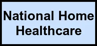 Logo of National Home Healthcare, , Saint Paul, MN