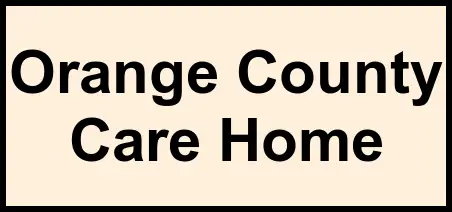 Logo of Orange County Care Home, Assisted Living, Laguna Niguel, CA