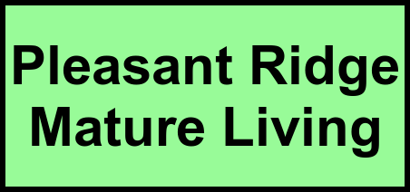 Logo of Pleasant Ridge Mature Living, Assisted Living, Leechburg, PA