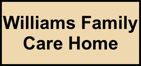 Logo of Williams Family Care Home, Assisted Living, Hayward, CA