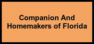 Logo of Companion And Homemakers of Florida, , Ocala, FL