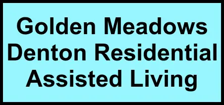 Logo of Golden Meadows Denton Residential Assisted Living, Assisted Living, Denton, TX