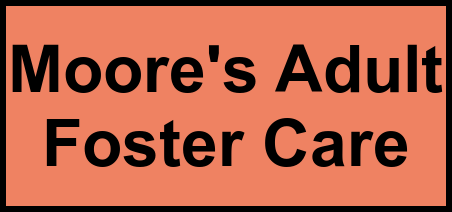Logo of Moore's Adult Foster Care, Assisted Living, Charlotte, MI