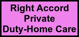 Logo of Right Accord Private Duty-Home Care, , Sarasota, FL