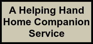 Logo of A Helping Hand Home Companion Service, , Jacksonville, FL
