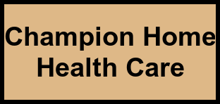 Logo of Champion Home Health Care, , Gainesville, FL