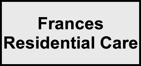 Logo of Frances Residential Care, Assisted Living, Tucson, AZ