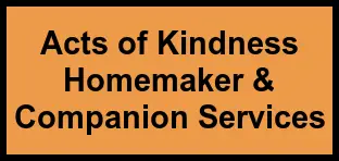 Logo of Acts of Kindness Homemaker & Companion Services, , Eustis, FL
