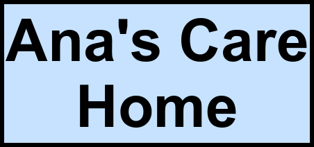 Logo of Ana's Care Home, Assisted Living, Santa Rosa, CA