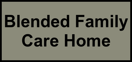 Logo of Blended Family Care Home, Assisted Living, Cupertino, CA