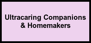 Logo of Ultracaring Companions & Homemakers, , Cape Coral, FL