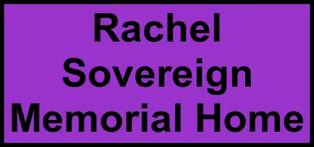 Logo of Rachel Sovereign Memorial Home, Assisted Living, Bay City, MI