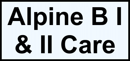 Logo of Alpine B I & II Care, Assisted Living, Mission Viejo, CA