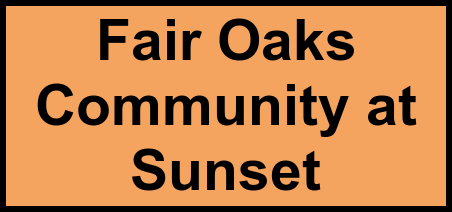 Logo of Fair Oaks Community at Sunset, Assisted Living, Fair Oaks, CA