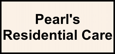 Logo of Pearl's Residential Care, Assisted Living, Princeton, MO