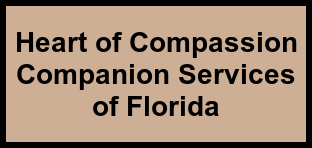 Logo of Heart of Compassion Companion Services of Florida, , Lake Worth, FL