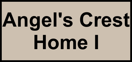 Logo of Angel's Crest Home I, Assisted Living, Vallejo, CA