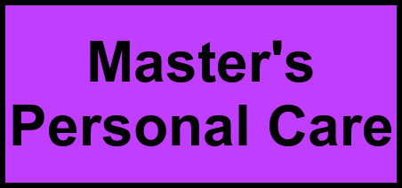 Logo of Master's Personal Care, Assisted Living, Thomson, GA