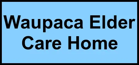 Logo of Waupaca Elder Care Home, Assisted Living, Memory Care, Waupaca, WI