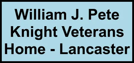 Logo of William J. Pete Knight Veterans Home - Lancaster, Assisted Living, Lancaster, CA