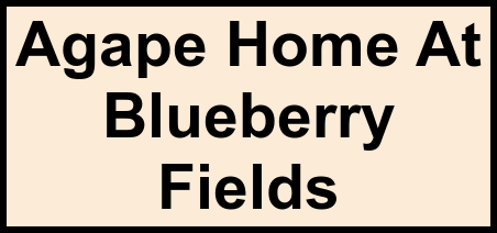 Logo of Agape Home At Blueberry Fields, Assisted Living, Fruitport, MI