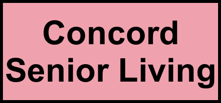 Logo of Concord Senior Living, Assisted Living, Concord, CA