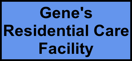 Logo of Gene's Residential Care Facility, Assisted Living, Florence, SC