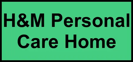 Logo of H&M Personal Care Home, Assisted Living, Moon Township, PA
