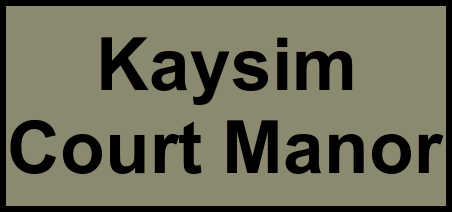Logo of Kaysim Court Manor, Assisted Living, Philadelphia, PA