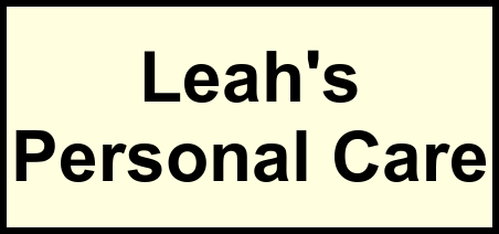 Logo of Leah's Personal Care, Assisted Living, Scottdale, PA