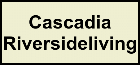 Logo of Cascadia Riversideliving, Assisted Living, Wood Village, OR