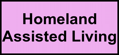 Logo of Homeland Assisted Living, Assisted Living, Jemison, AL