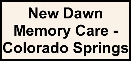 Logo of New Dawn Memory Care - Colorado Springs, Assisted Living, Memory Care, Colorado Springs, CO