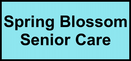 Logo of Spring Blossom Senior Care, Assisted Living, Roseville, CA