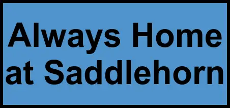 Logo of Always Home at Saddlehorn, Assisted Living, Katy, TX