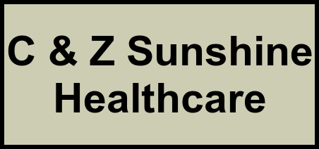 Logo of C & Z Sunshine Healthcare, Assisted Living, Tampa, FL
