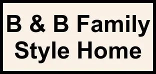 Logo of B & B Family Style Home, , Palmetto, FL