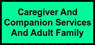 Logo of Caregiver And Companion Services And Adult Family, , Altamonte Springs, FL