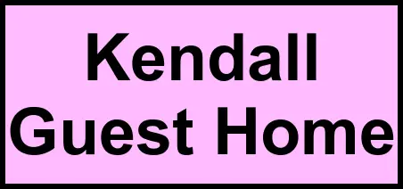 Logo of Kendall Guest Home, Assisted Living, El Monte, CA
