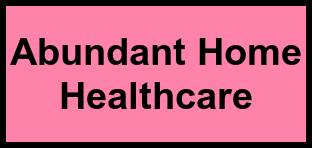 Logo of Abundant Home Healthcare, , Riverview, MI