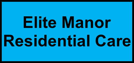 Logo of Elite Manor Residential Care, Assisted Living, Escondido, CA