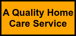 Logo of A Quality Home Care Service, , Cathedral City, CA