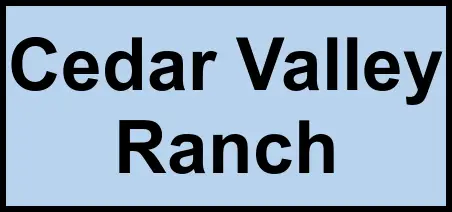 Logo of Cedar Valley Ranch, Assisted Living, Vinton, IA