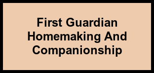 Logo of First Guardian Homemaking And Companionship, , Saint Petersburg, FL