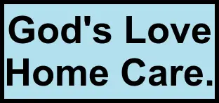 Logo of God's Love Home Care., , Lakeland, FL