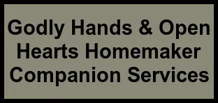 Logo of Godly Hands & Open Hearts Homemaker Companion Services, , Jacksonville, FL