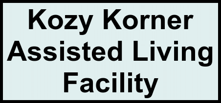 Logo of Kozy Korner Assisted Living Facility, Assisted Living, Alvin, TX