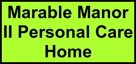 Logo of Marable Manor II Personal Care Home, Assisted Living, Monroe, GA